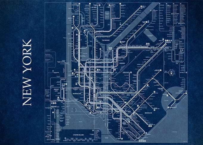 New York City Metro map
