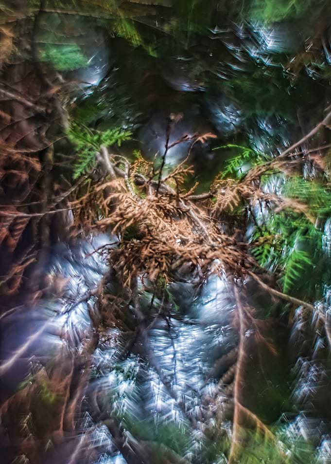 Weird light effect photo