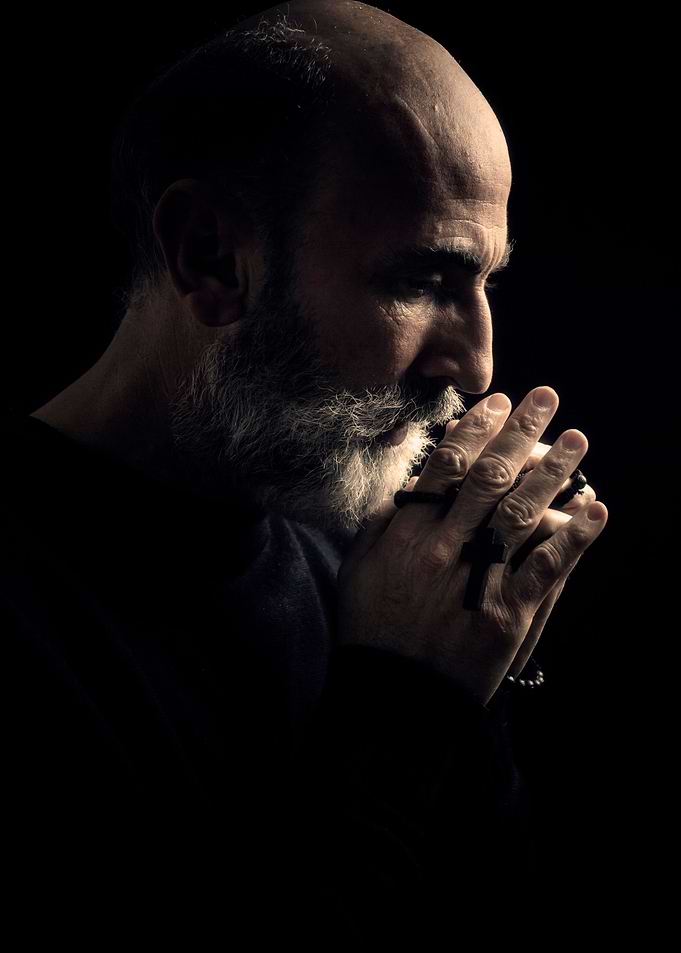 Religious man ascetic aust
