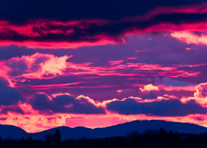 Fire in the sky
