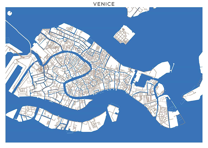 Venice map