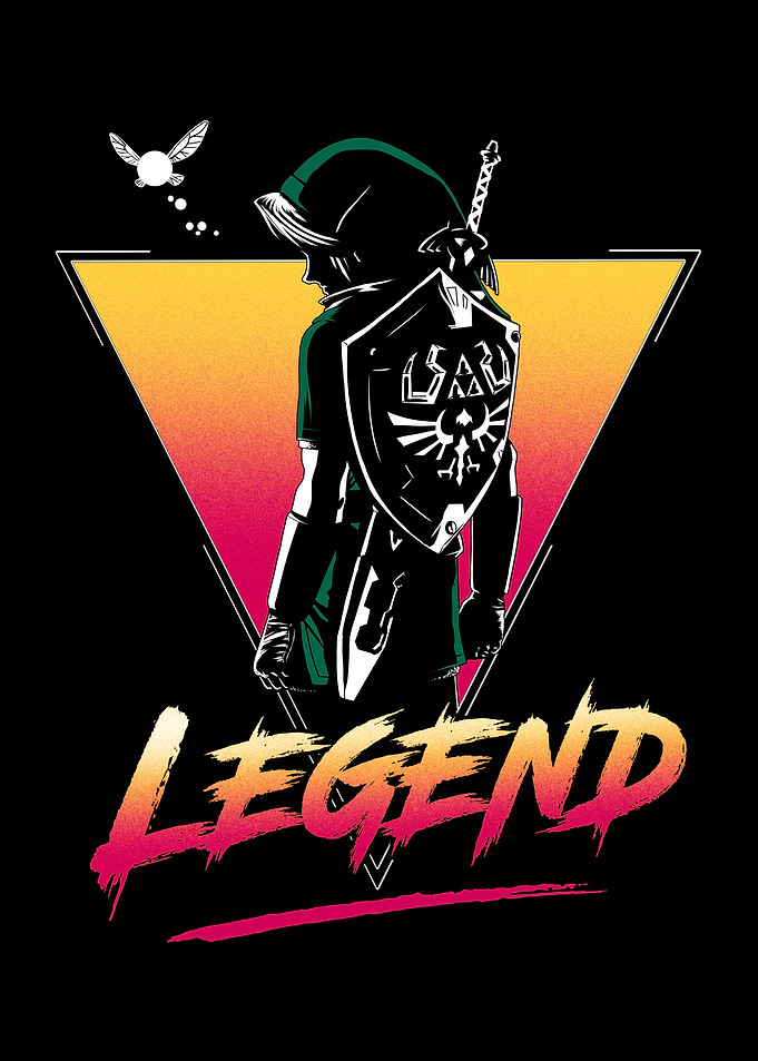 Retro Legendary Hero