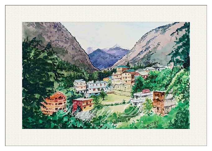 Kasol village india