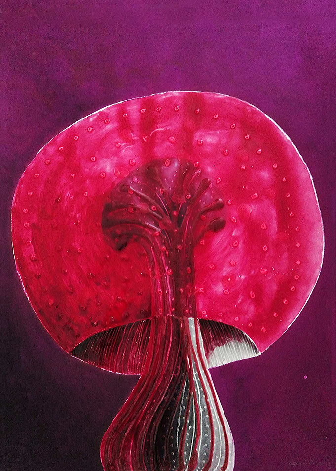 Mushroom on Saturn