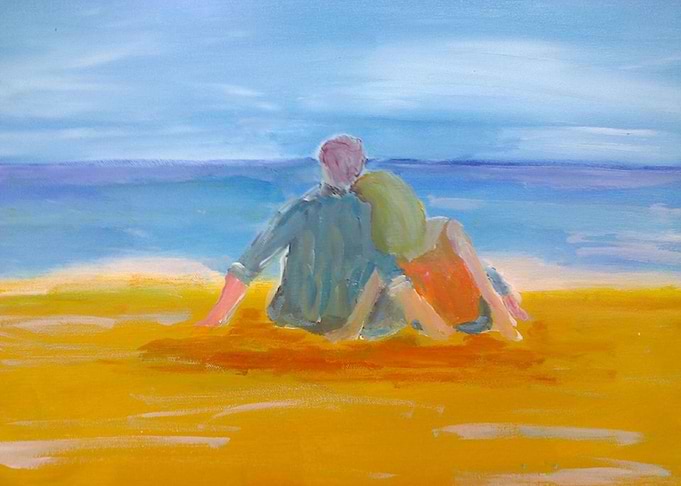 Beach Couple