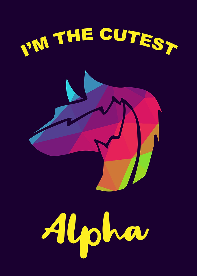 Cute Alpha Wolf 3