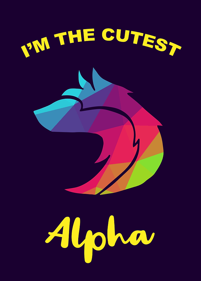 Cute Alpha Wolf 8