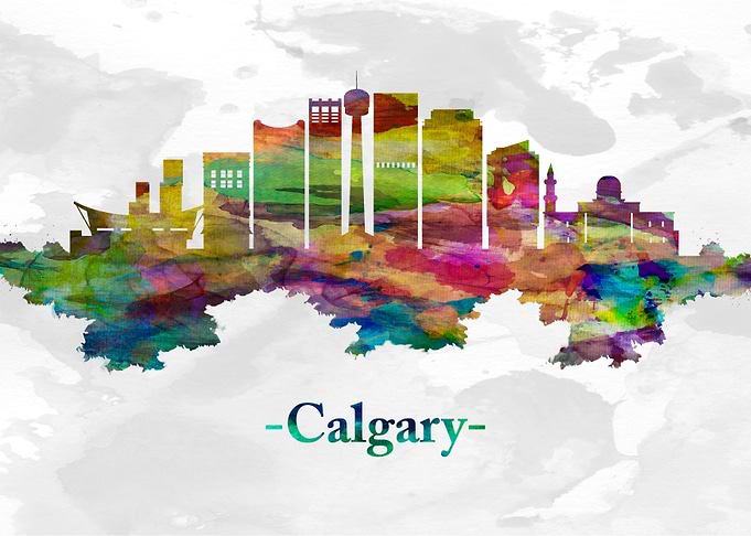 Calgary Canada skyline