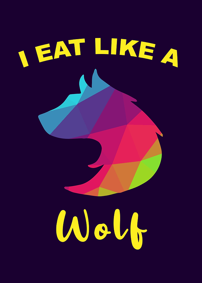 Cute and Funny Eat Wolf 8