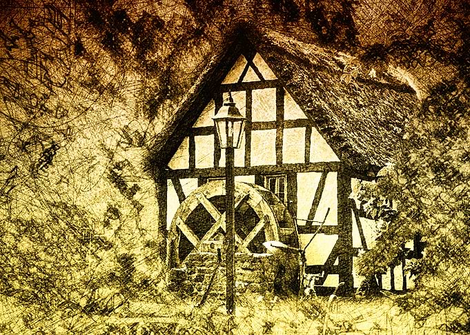 Historic timbered house