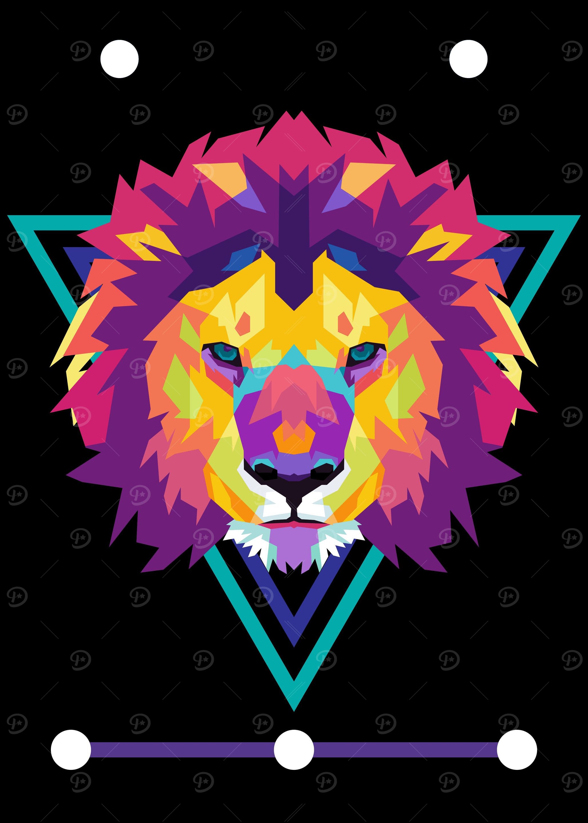 A Wild lion