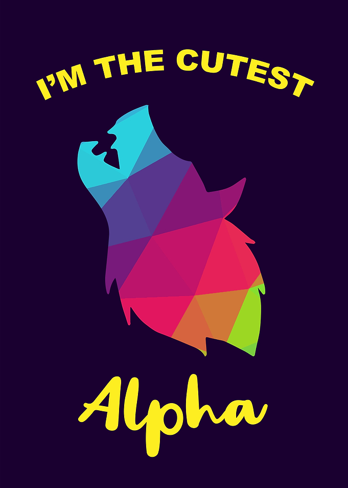 Cute Alpha Wolf 2