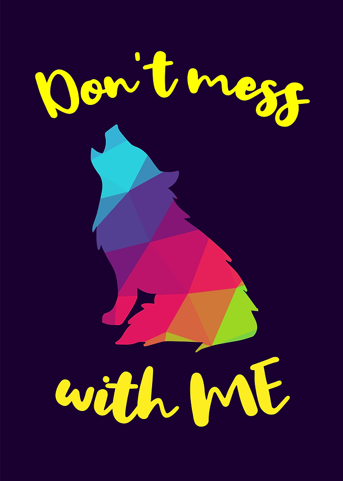 Funny Wolf Animal 4