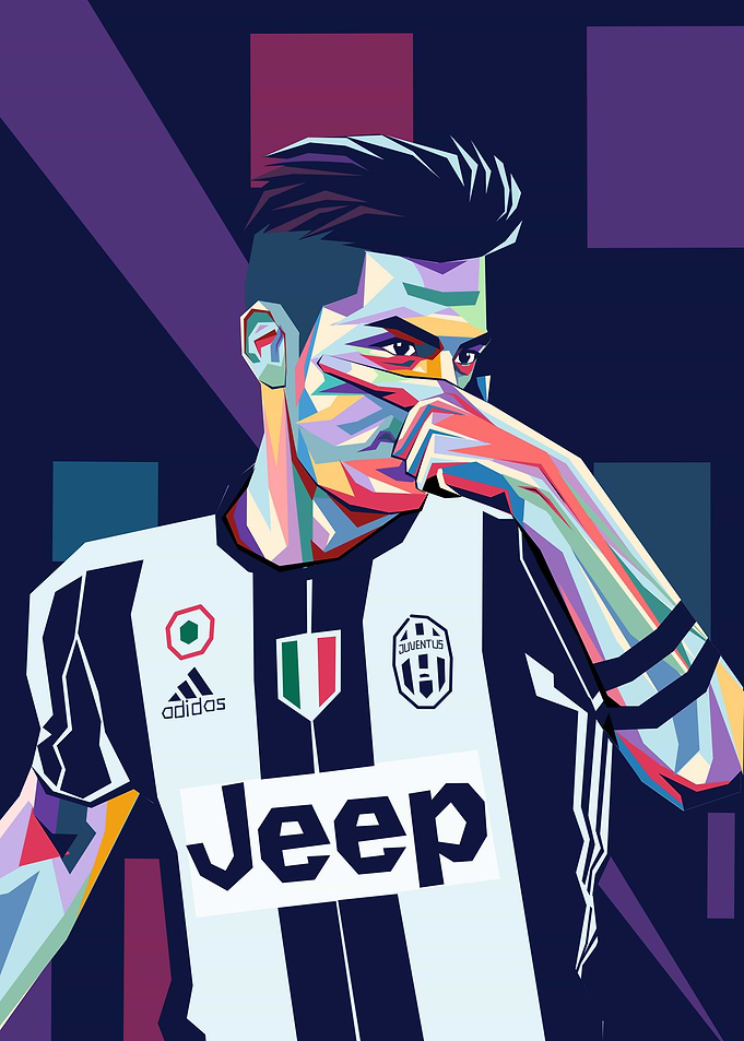Paulo Dybala Illustration