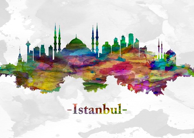 Istanbul Turkey skyline