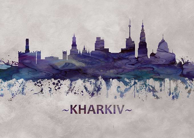 Kharkiv Ukraine skyline