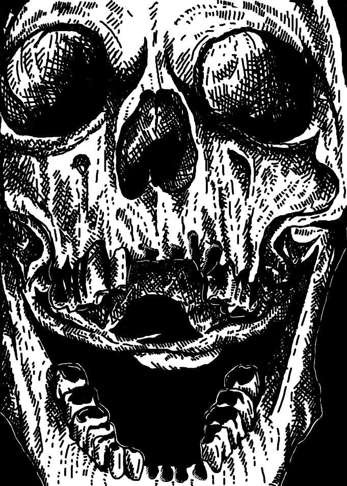 skull ink