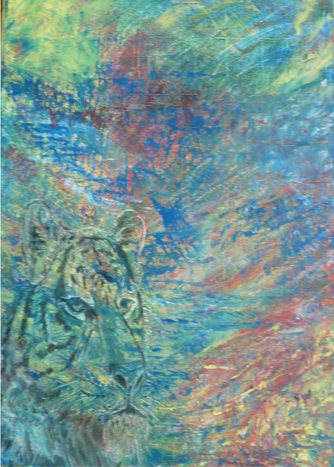 Tiger 2 Abstract