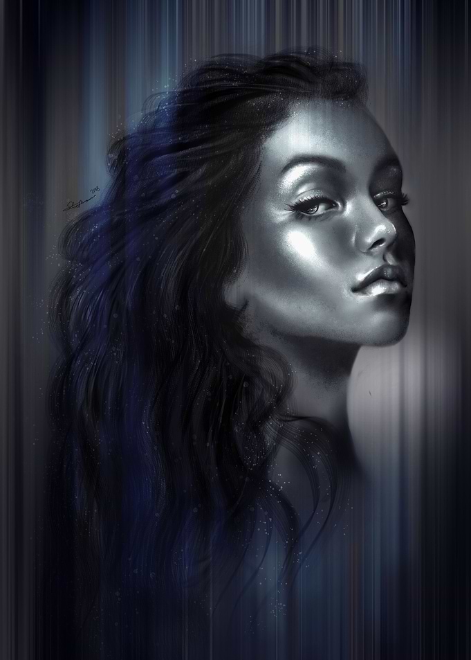 Blue