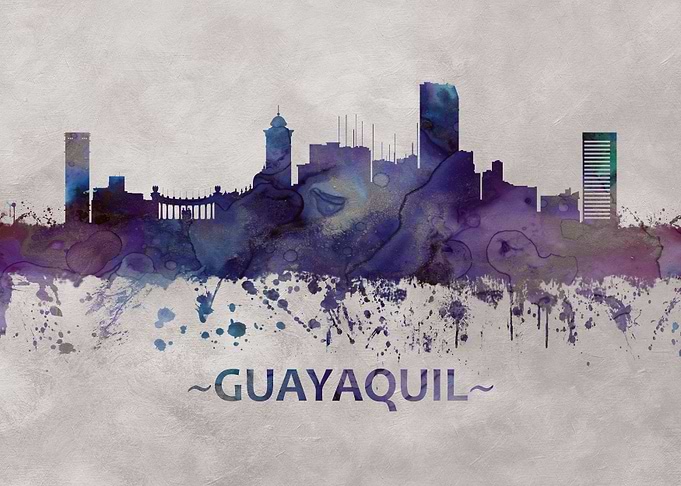 Guayaquil Ecuador skyline