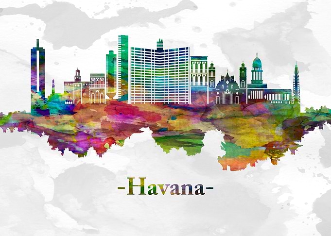 Havana Cuba skyline