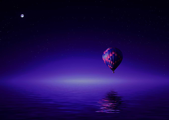 Cyberpunk Lonely Balloon