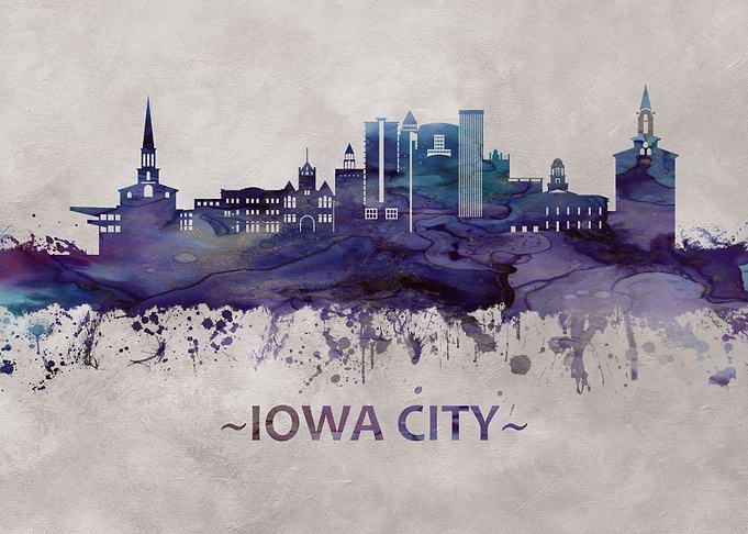 Iowa City skyline