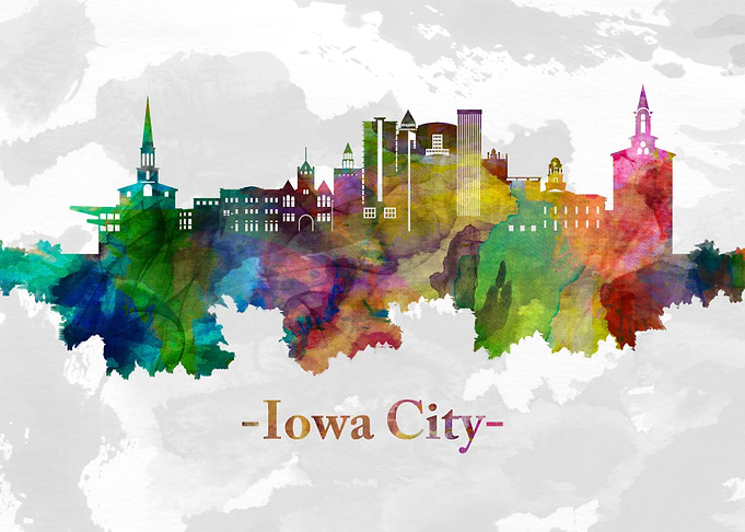 Iowa City skyline