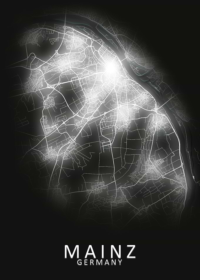 Mainz Germany City Map