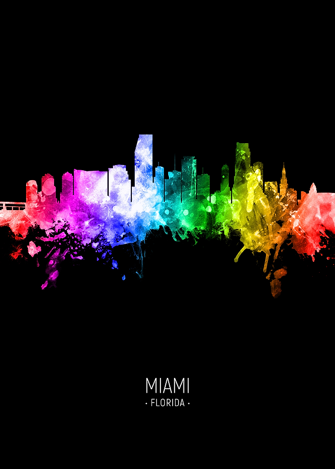 Miami Florida Skyline