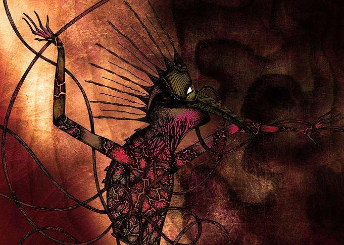 Tribal Man art