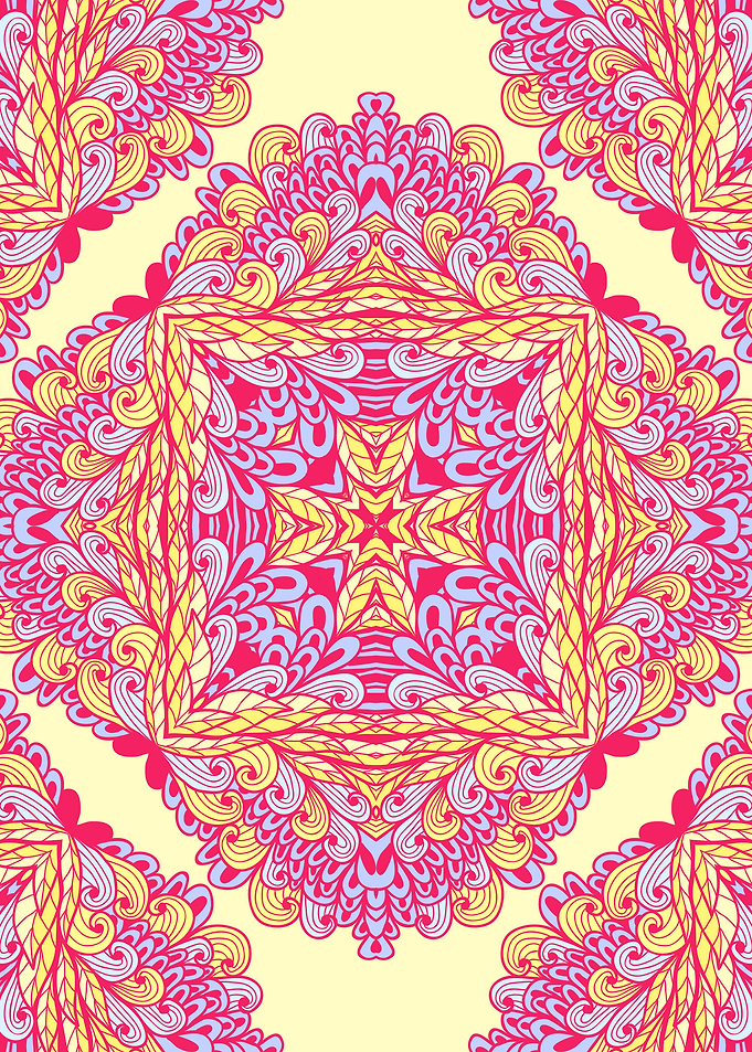 Floral Mandala Pattern 04