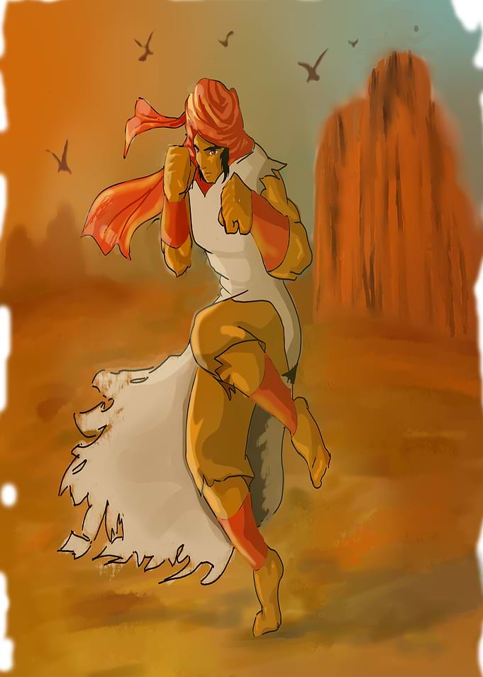 sahrian warrioi