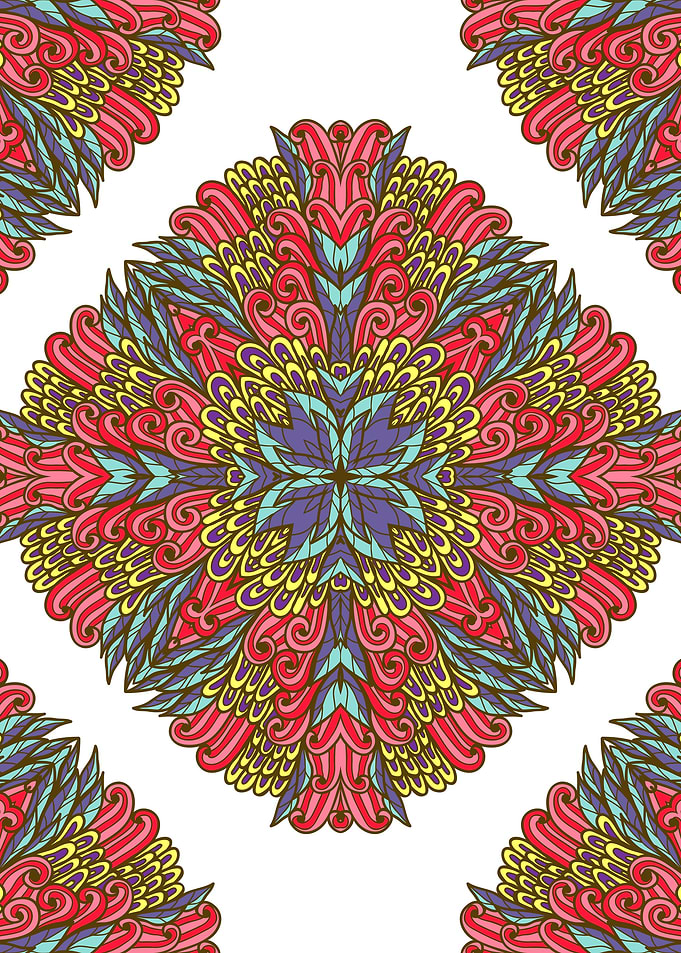 Floral Mandala Pattern 07