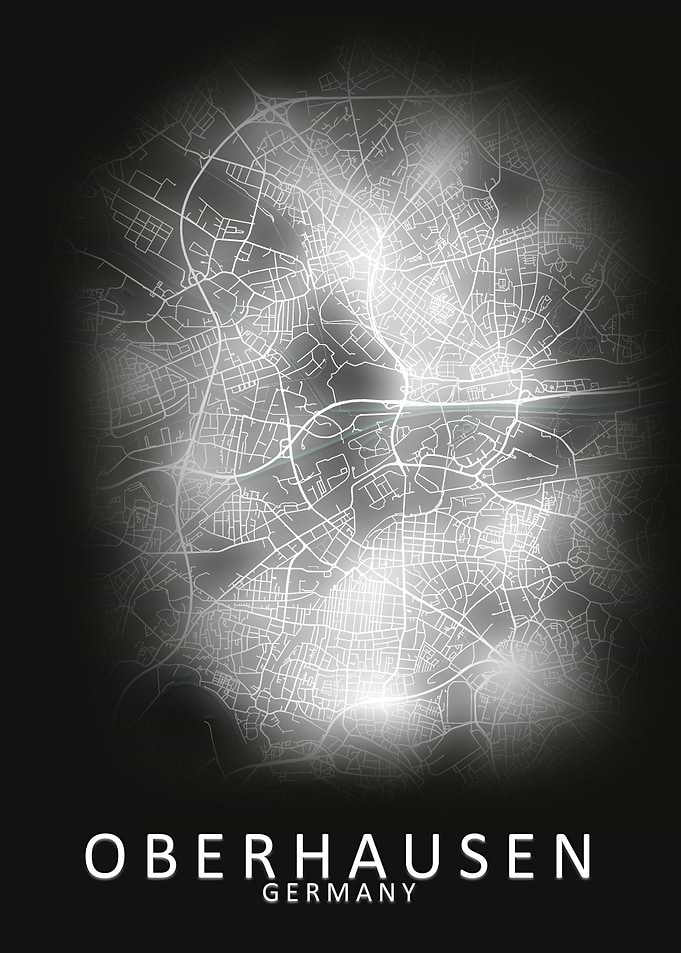 Oberhausen Germany Map