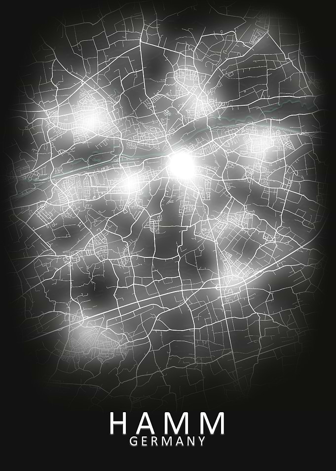 Hamm Germany City Map