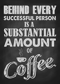 Succesful Coffee Person