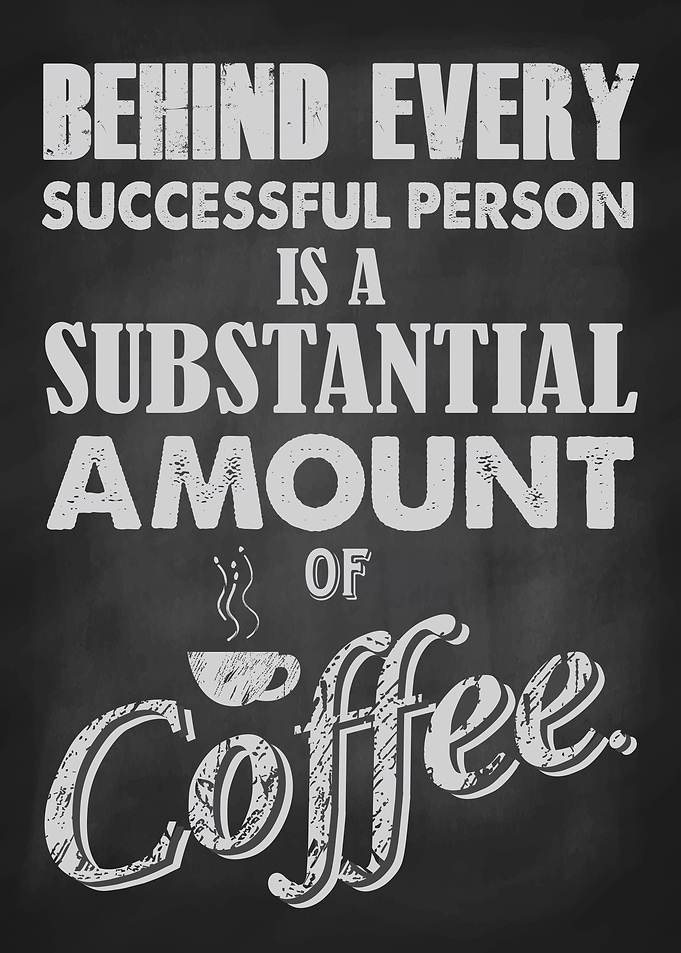 Succesful Coffee Person