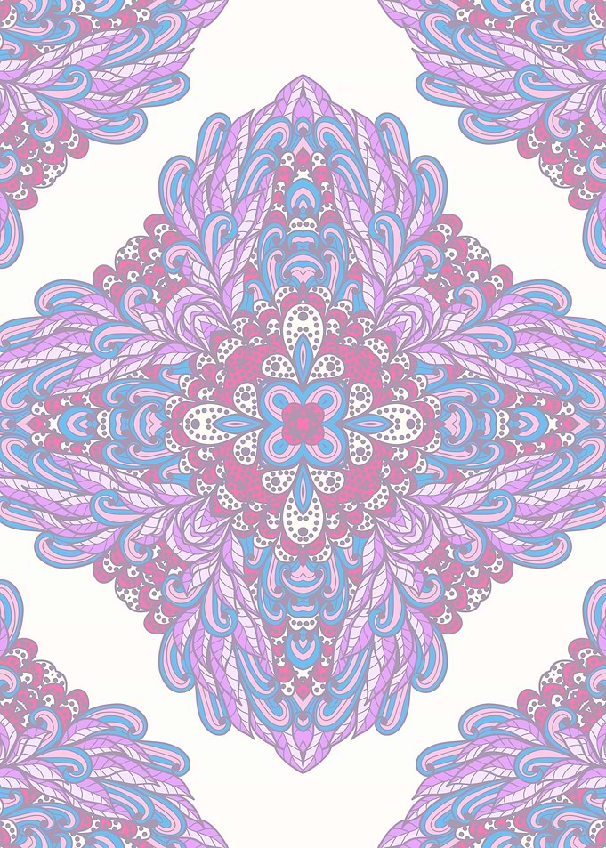 Floral Mandala Pattern 08