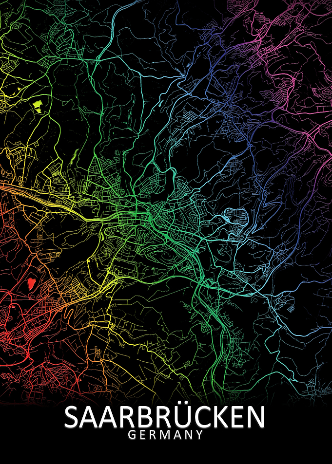 Saarbrucken Germany Map