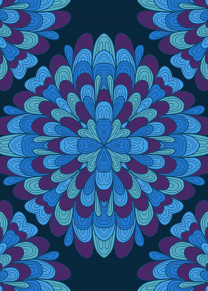 Floral Mandala Pattern 09
