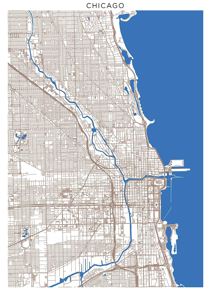 Chicago map