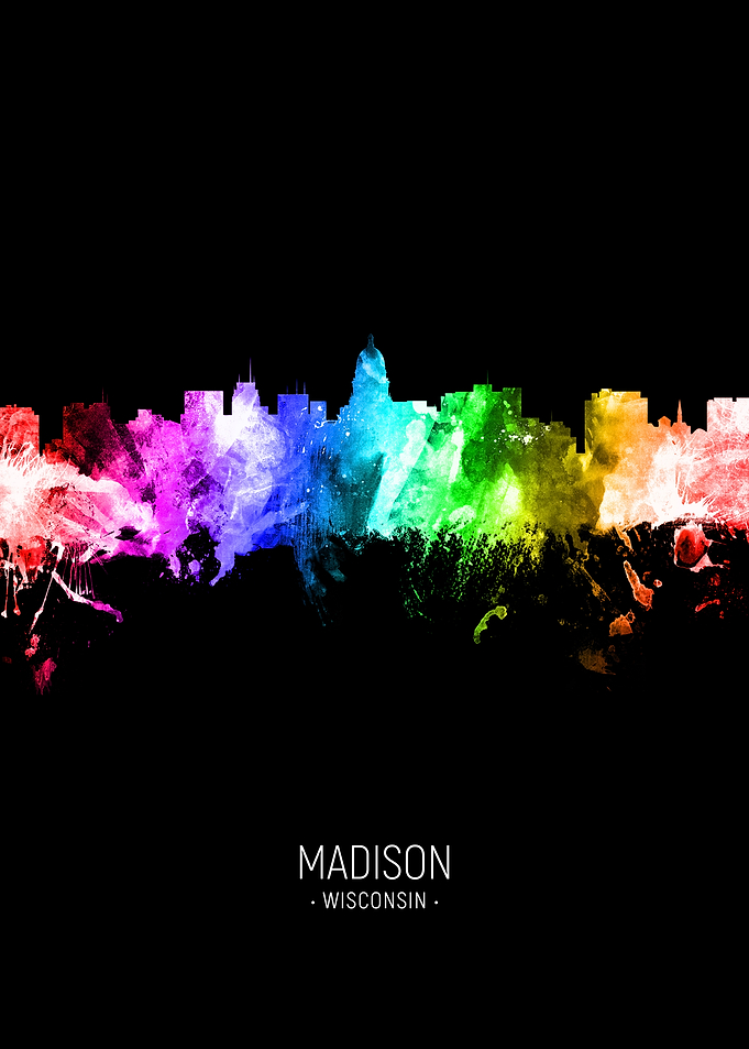 Madison Wisconsin Skyline