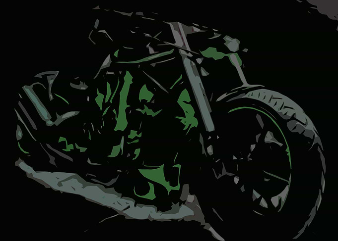 motorbike poster
