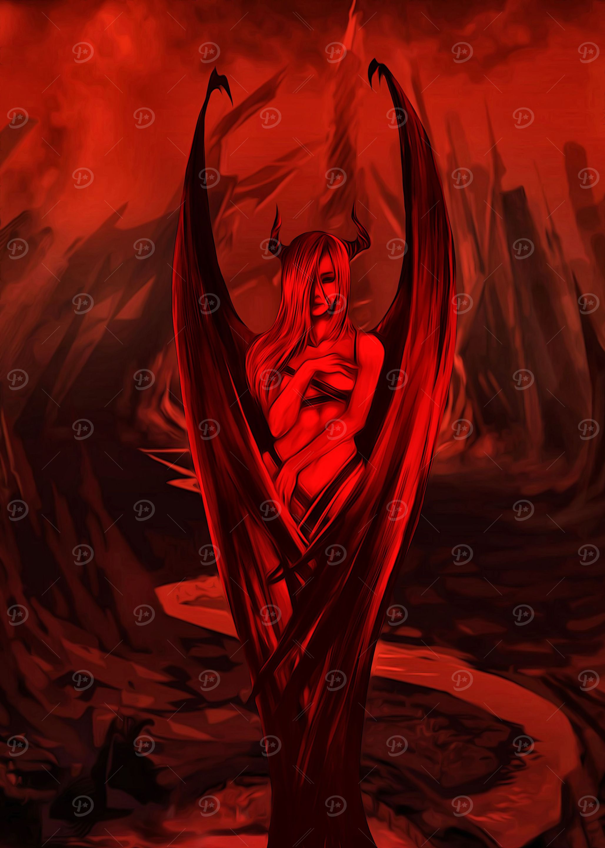 Red Demon Lady