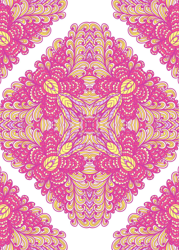Floral Mandala Pattern 10
