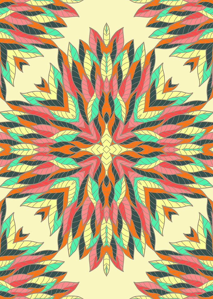 Floral Mandala Pattern 05
