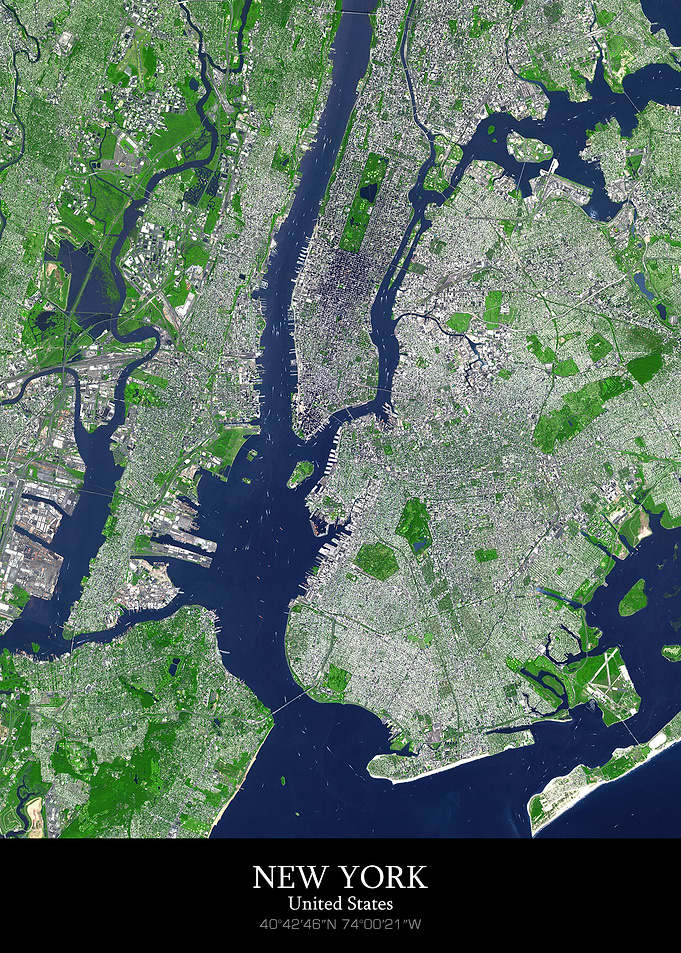 New York City map