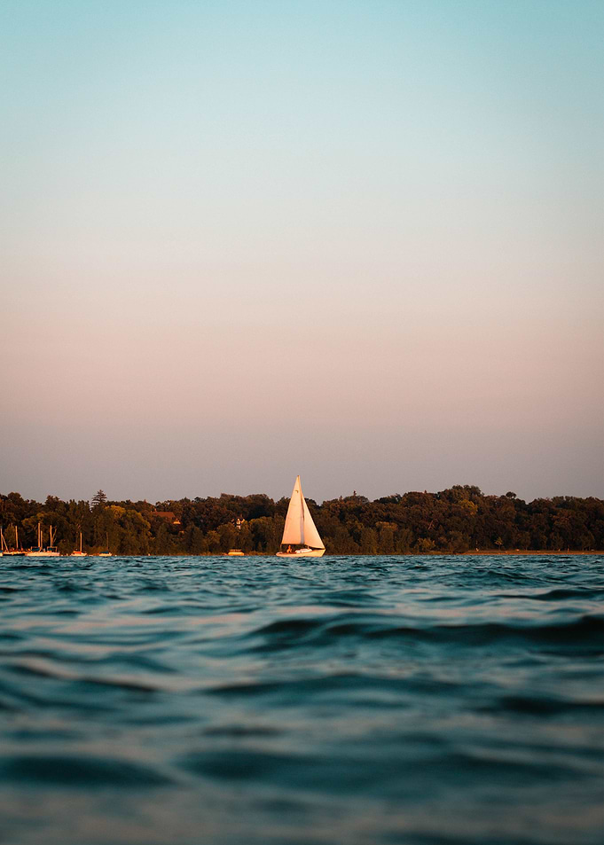 Boat on the sea