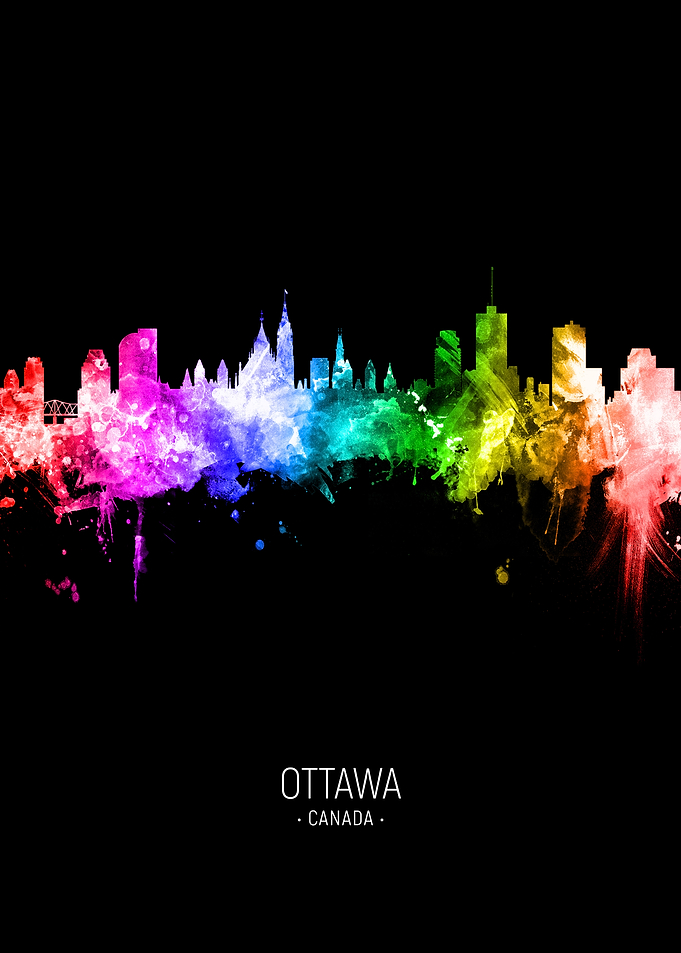 Ottawa Canada Skyline